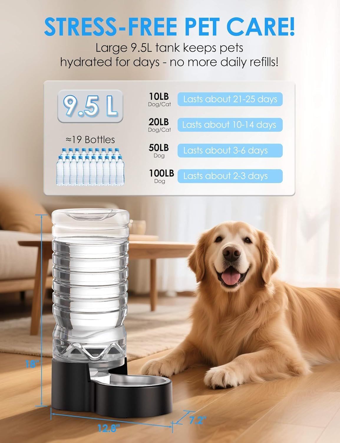 Automatic Pet Water Dispenser