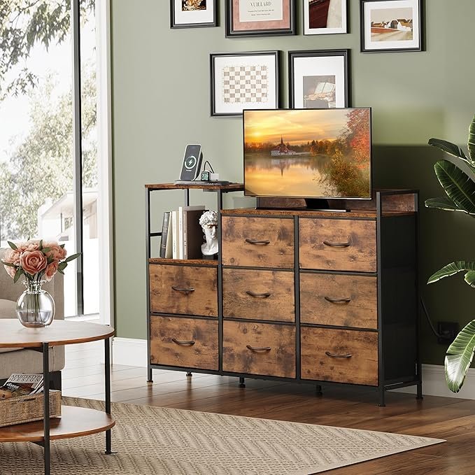 Ultimate WLIVE Smart Dresser 2 – Stylish Storage with Built-In Charging 5 WLIVE Smart Dresser