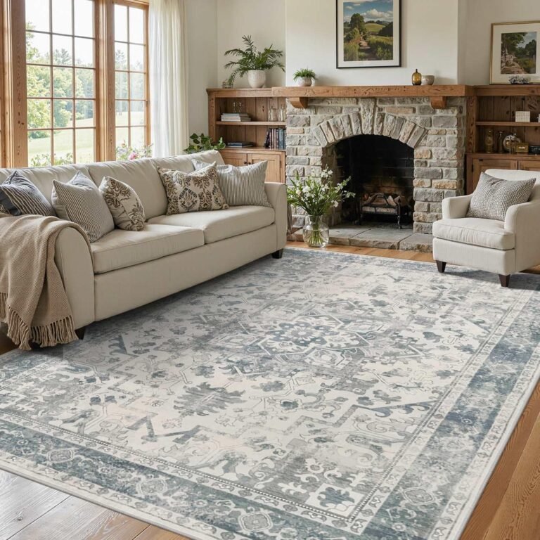 Rugxara Vintage Farmhouse Rug 1 – Transform Your Space with Timeless Elegance 1 Rugxara Vintage Farmhouse Rug