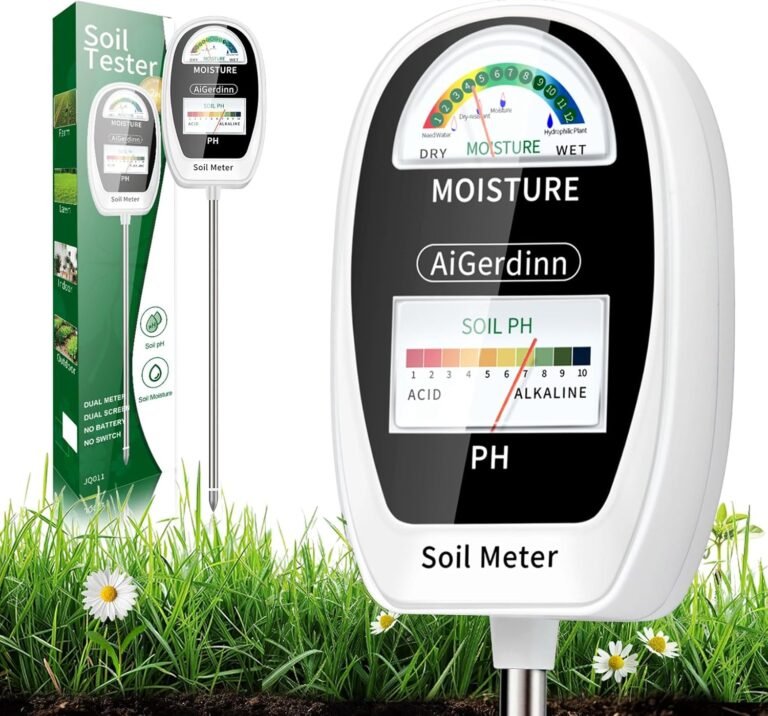 AiGerdinn Soil Moisture Meter 1 – Stop Guessing and Prevent Plant Damage 7 AiGerdinn Soil Moisture Meter