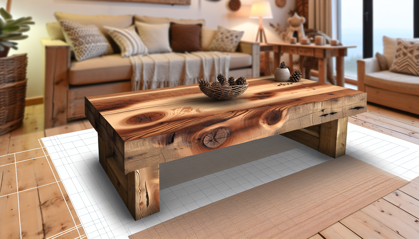 Rustic Coffee Table