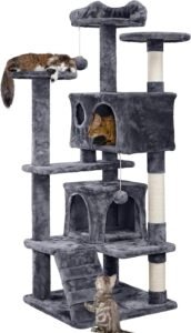 Yaheetech cat tree tower multi level design