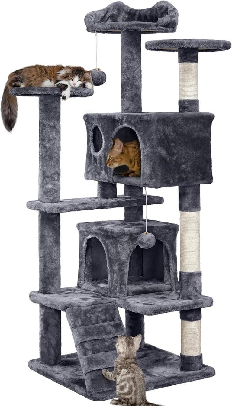 Yaheetech cat tree tower multi level design