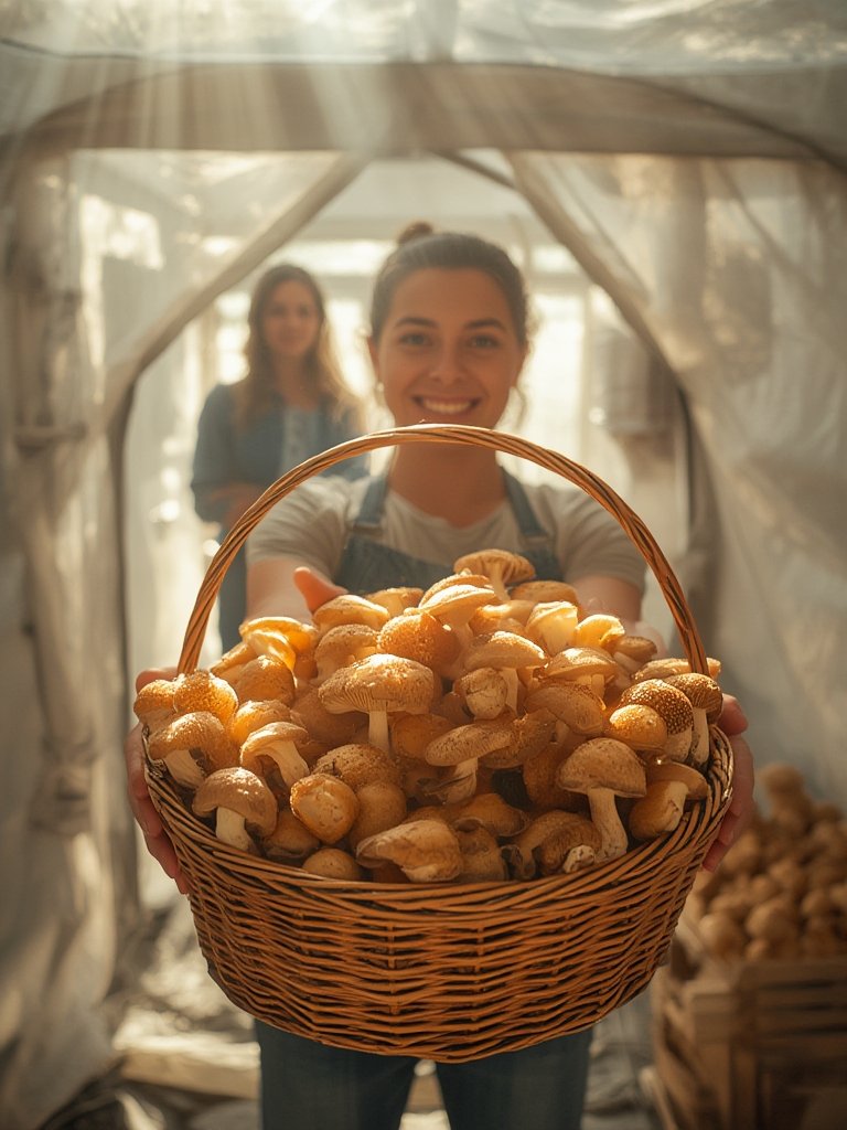 mushroom grow tent home - Illustration 3