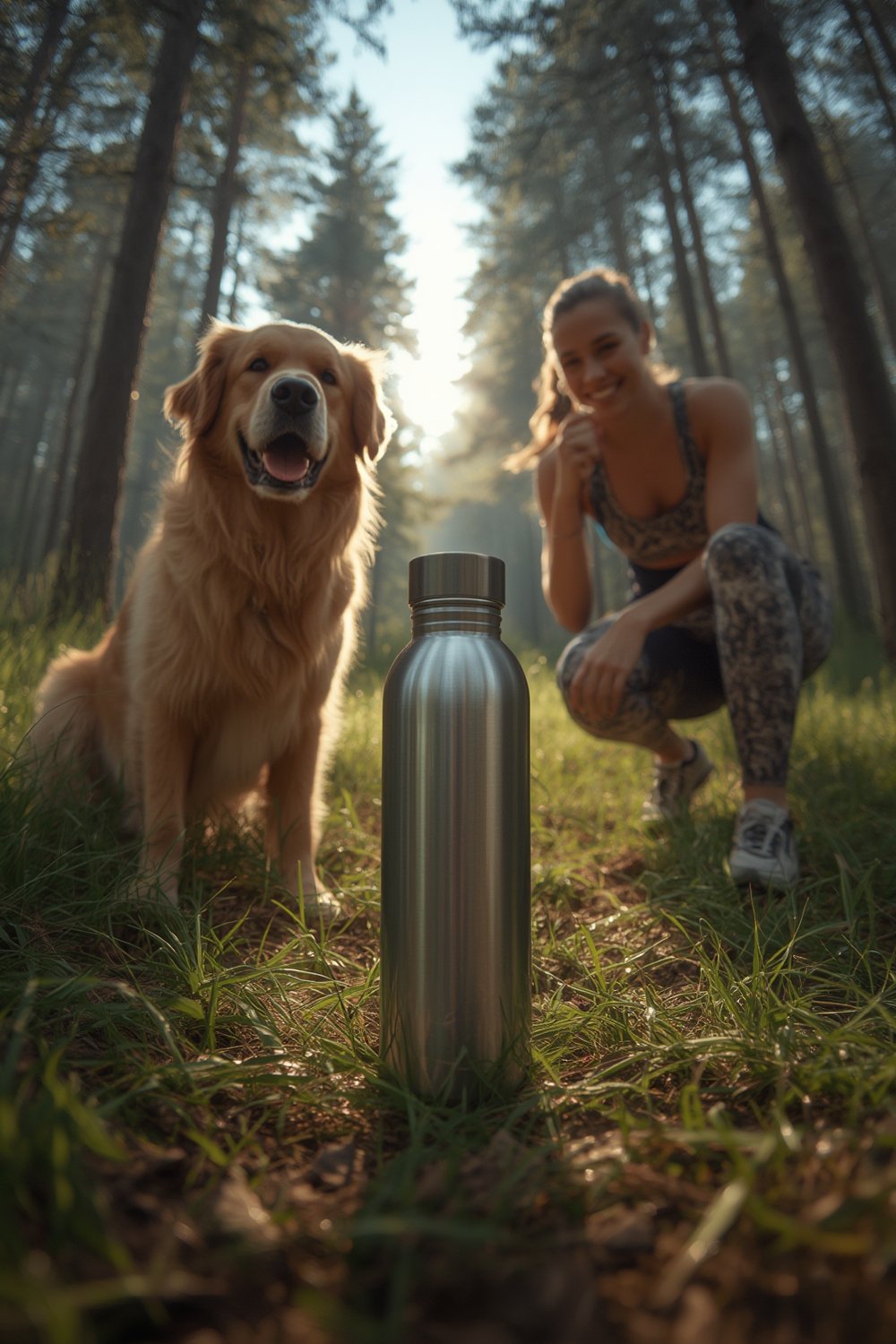 portable dog water bottle - Illustration 1