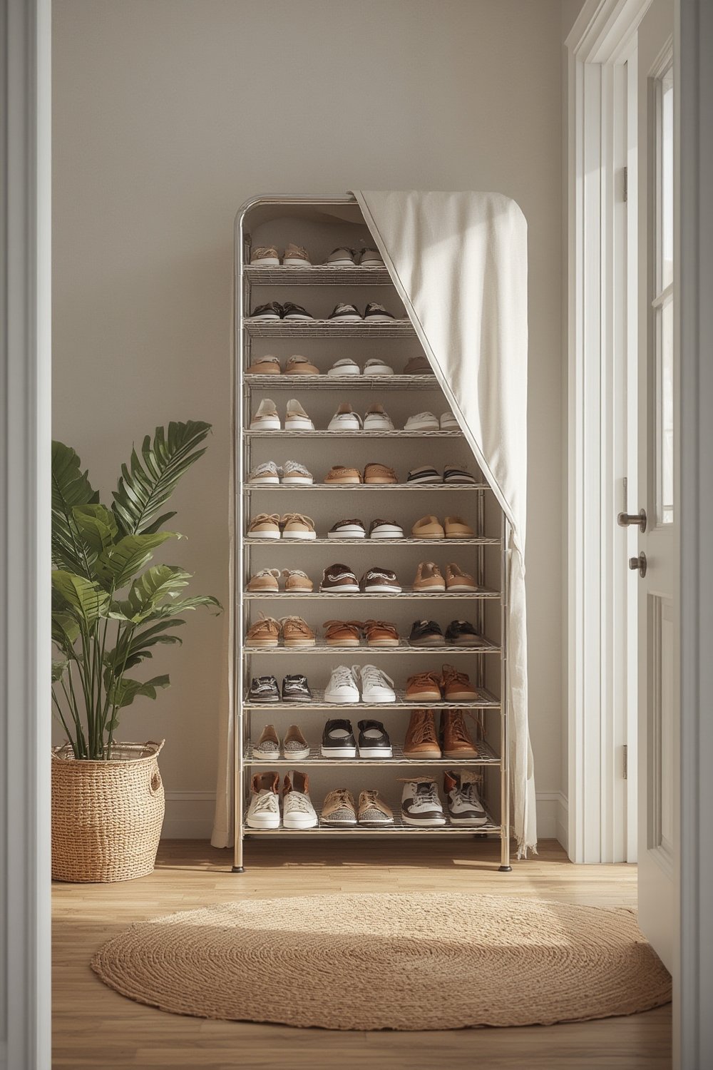 shoe rack product view