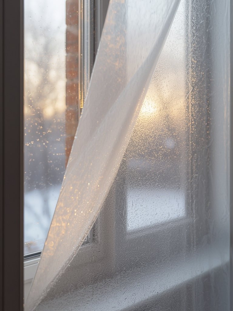 window insulation in action