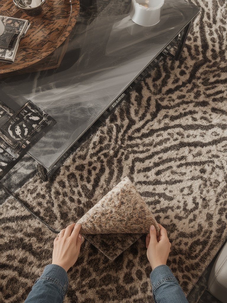 animal print rugs - Illustration 2