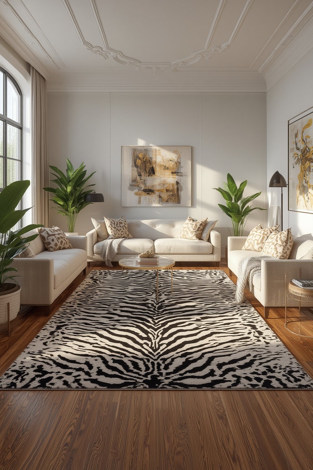 animal print rugs - Illustration 1