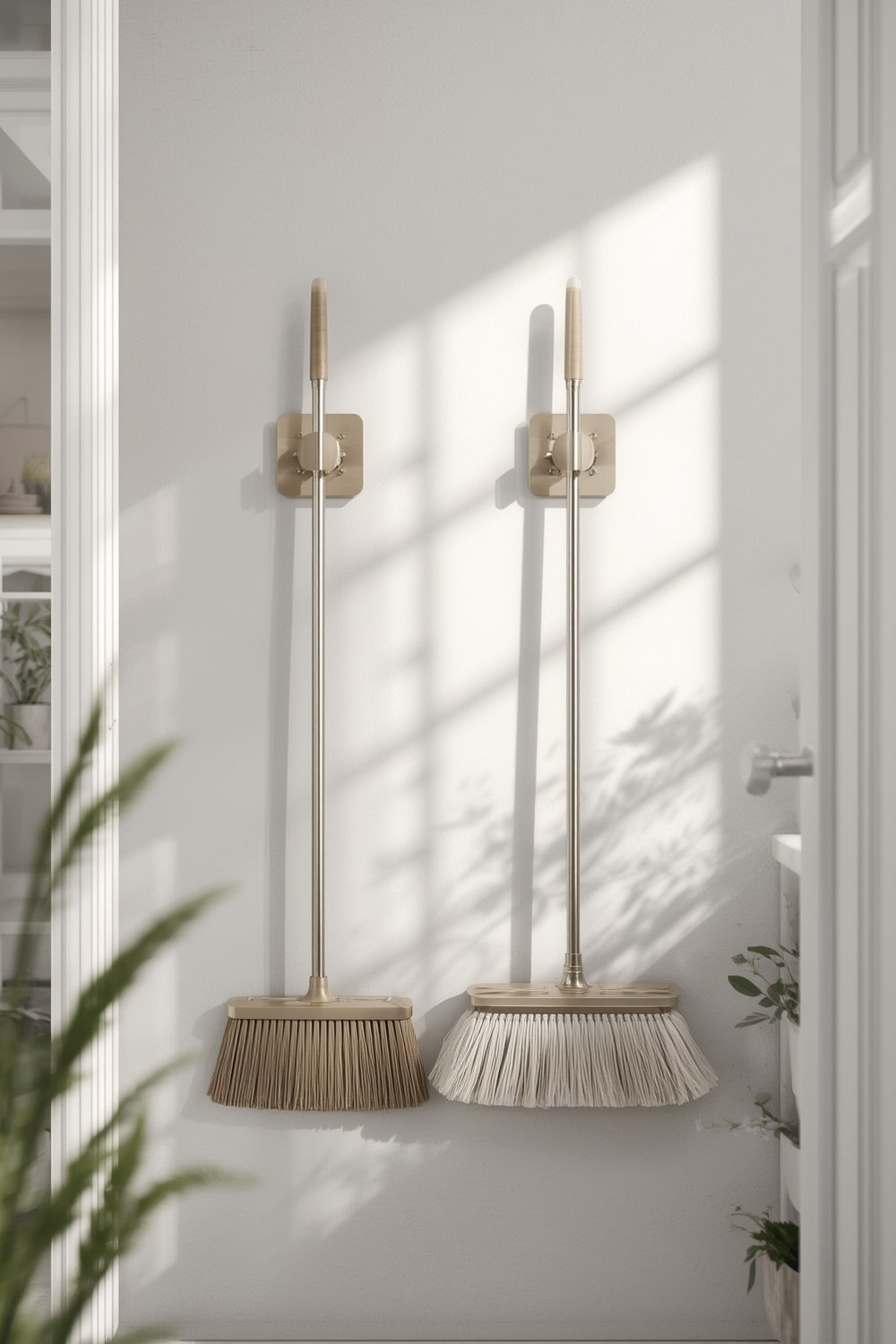 broom holder product view