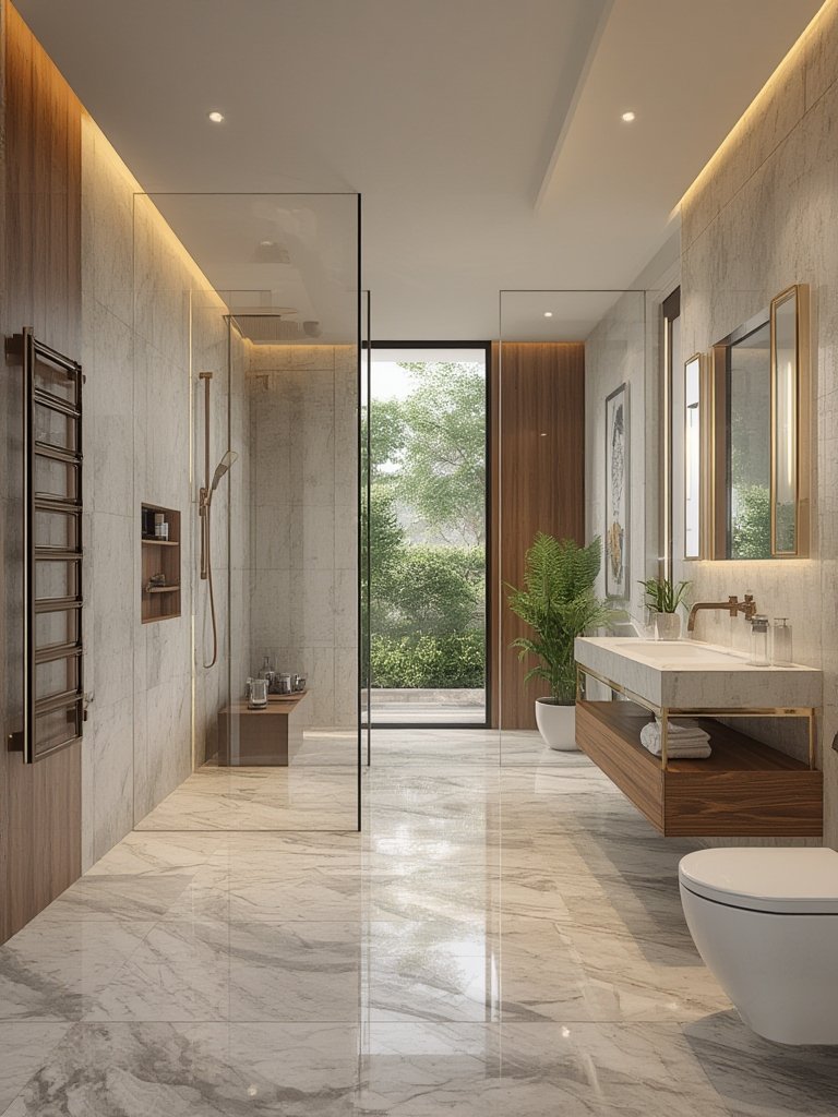 curbless shower - Illustration 3