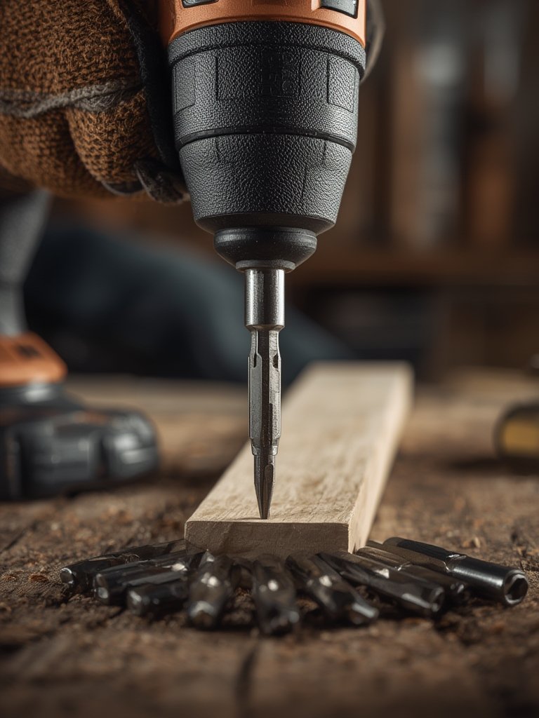 impact driver in action