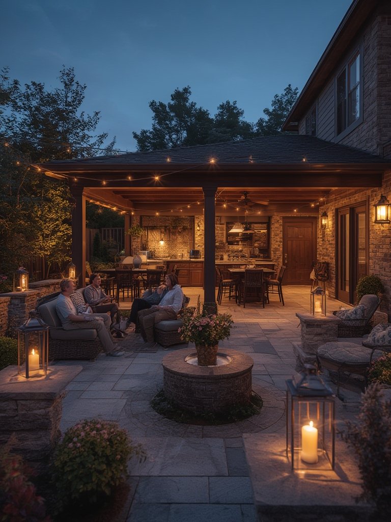 outdoor living space - Illustration 3