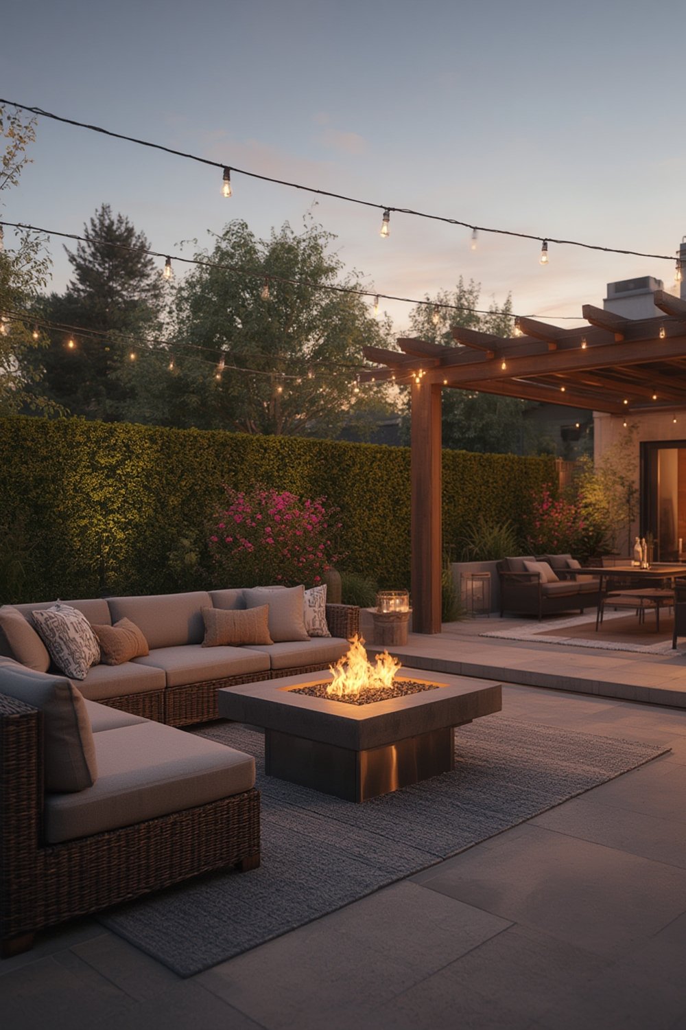 outdoor living space - Illustration 1